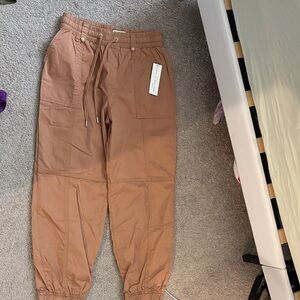 Brown Track Pants